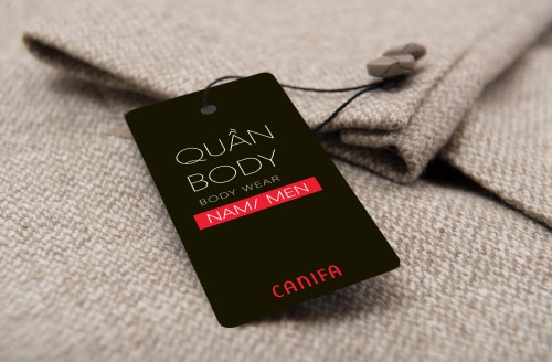 Garment hangtag printing