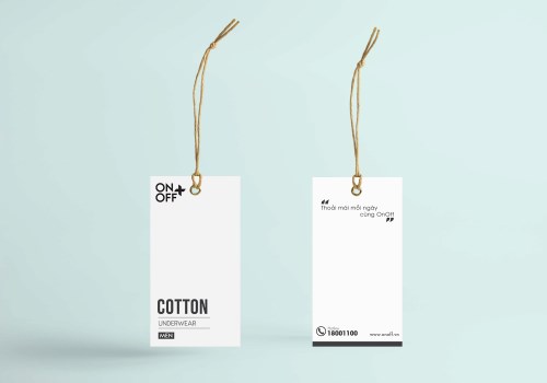 Garment hangtag printing