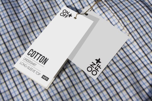 Garment hangtag printing