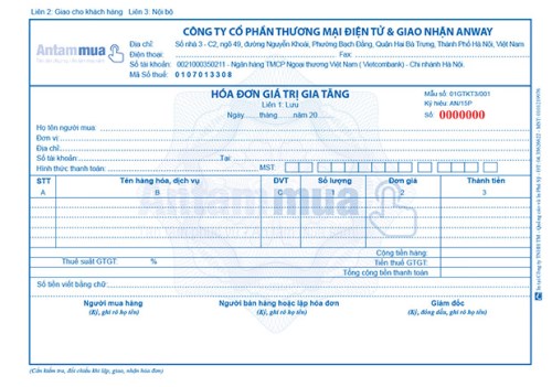 Invoice printing