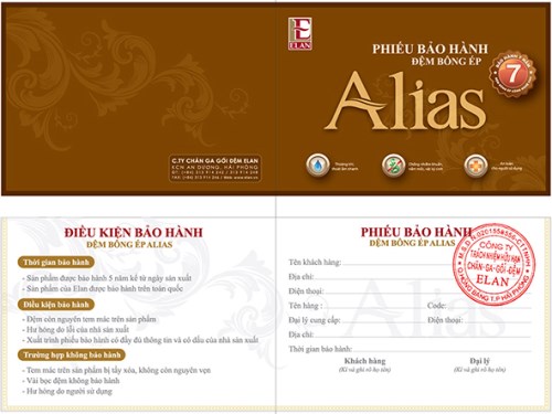 Warranty card printing