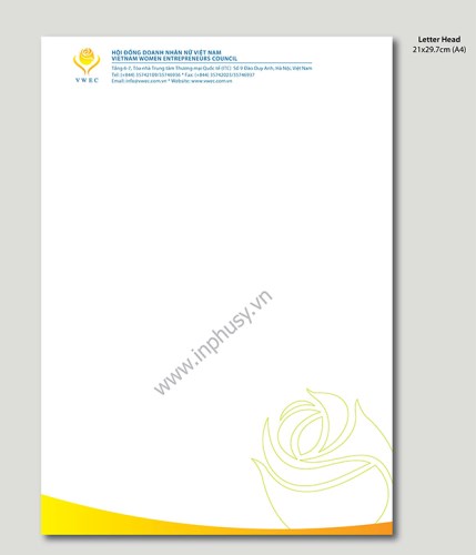 Letterhead printing