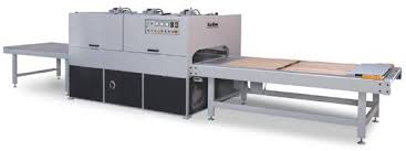 High frequency wood panel pressing machine