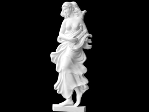 Gypsum statue