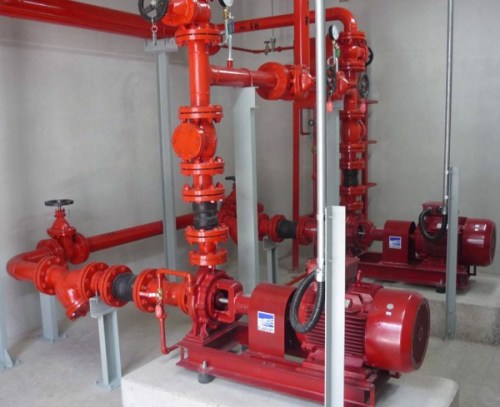Fire protection system construction