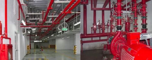 Fire protection system construction