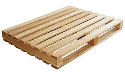 Rubber wood pallets