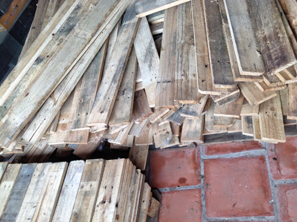 Wooden pallets