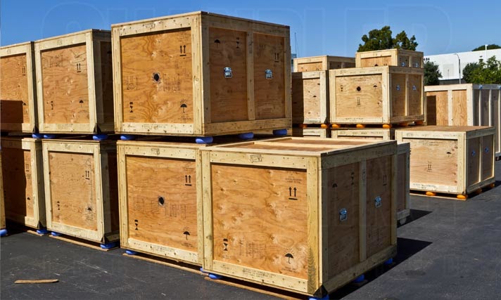 Wood for container