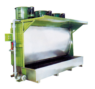 Powder coating line