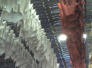 Powder coating line