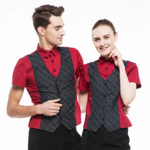 Restaurant and hotel uniform