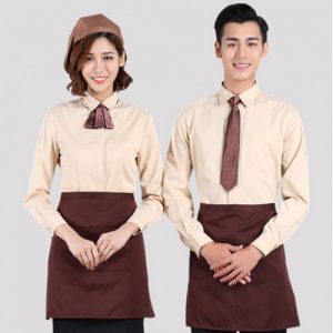 Restaurant and hotel uniform