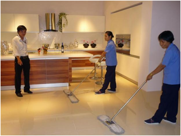 Provide cleaning staff
