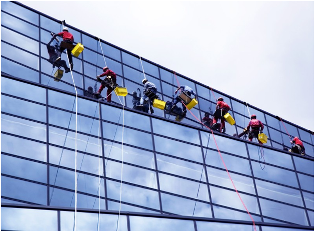 Glass cleaning service