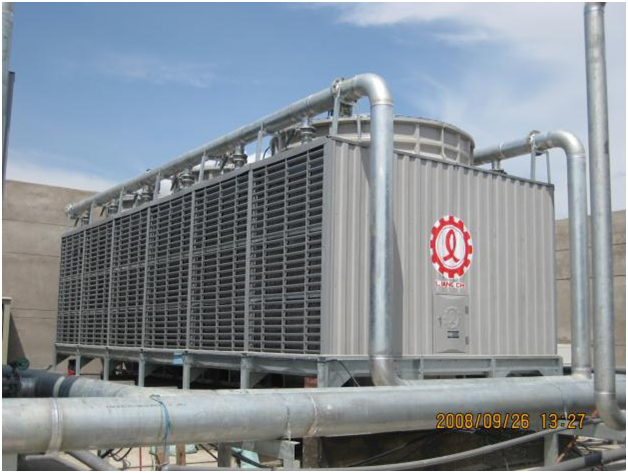 Cooling tower cleaning service