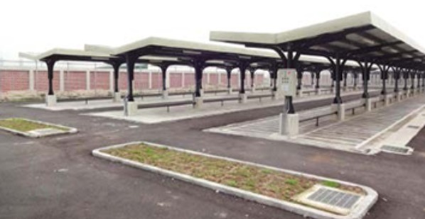 Ha Tinh Steel Plant Bicycle Parking Area Construction