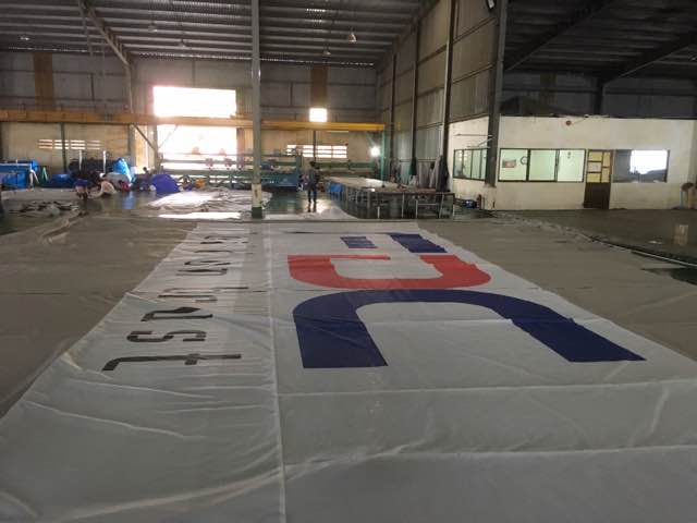 Printing banner assembly