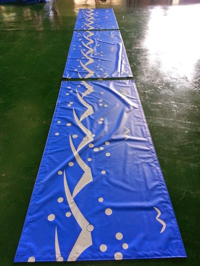 Printing banner assembly