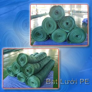PE - Green net tarpaulin