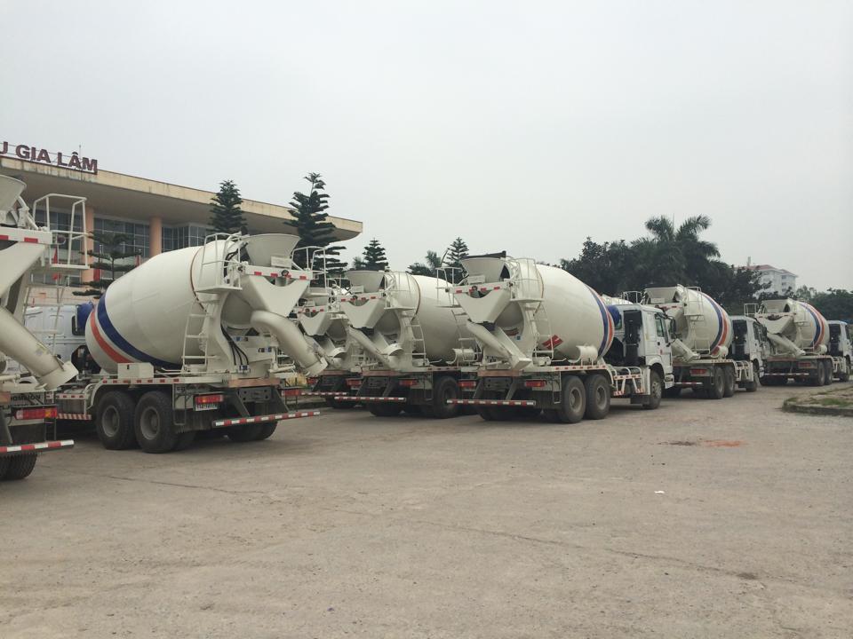 Concrete mixer truck
