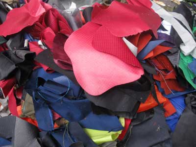 Garment scraps