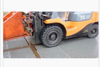 FRP model grating