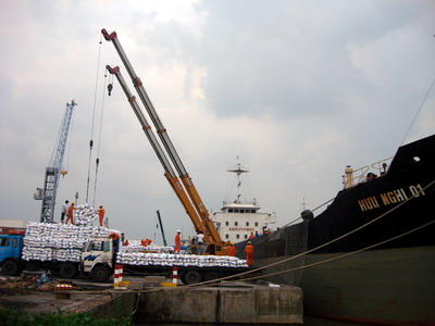 Sea transport services