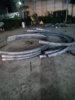 Flanges processing