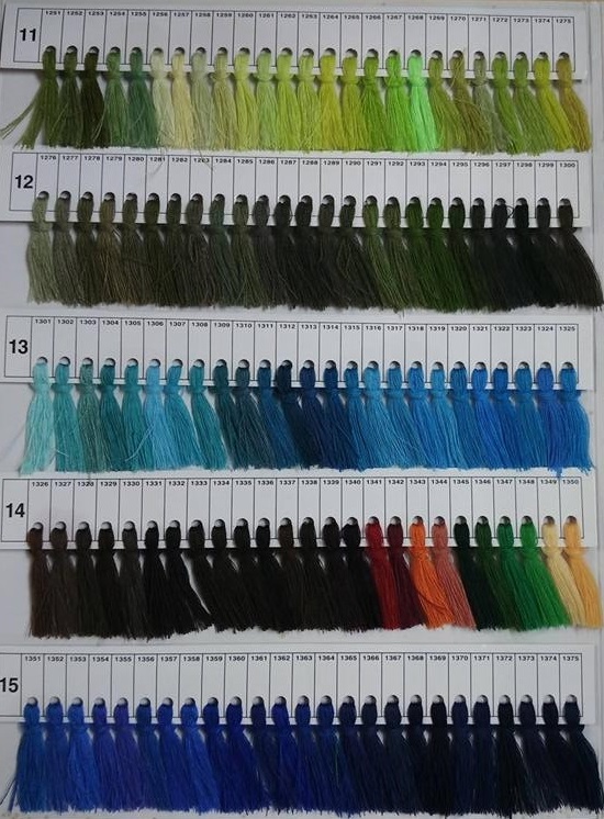 Colour palettes