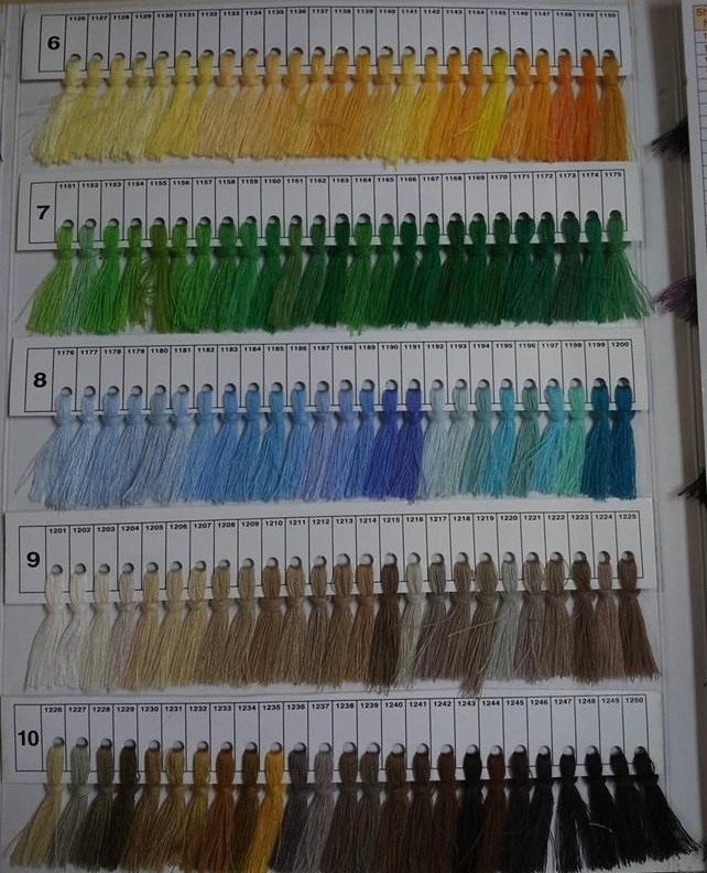 Colour palettes