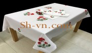 Hand Embroidered Table Cover