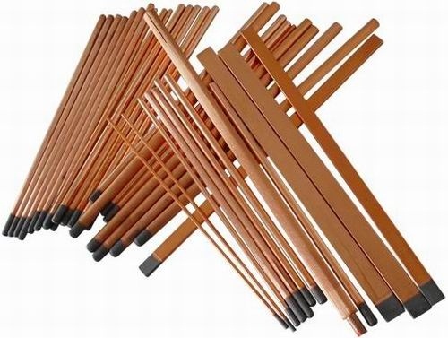 Carbon arc gouging electrode