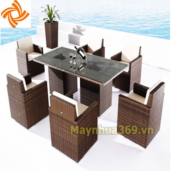 tables and chairs