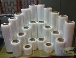 Roll plastic packagings