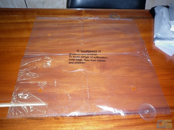 Roll plastic packagings