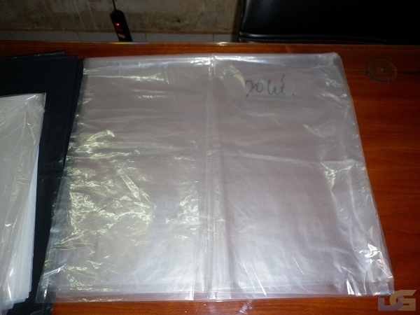 Roll plastic packagings