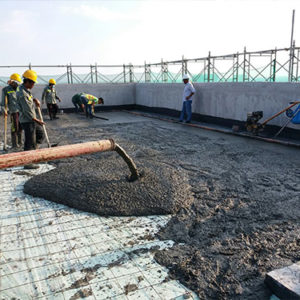 Concrete lining film