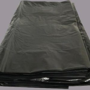 Black garbage bags