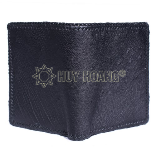 Black leather wallet