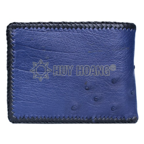 Blue leather wallet