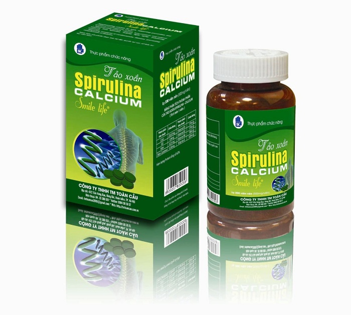 Spirulina Calcium seaweed capsules