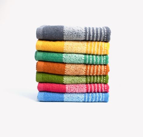 Striped towel