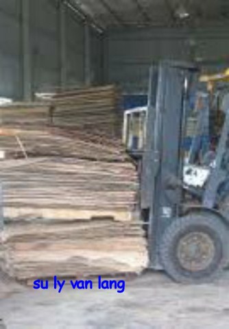 Veneer treating