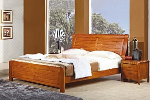 Wooden Bed