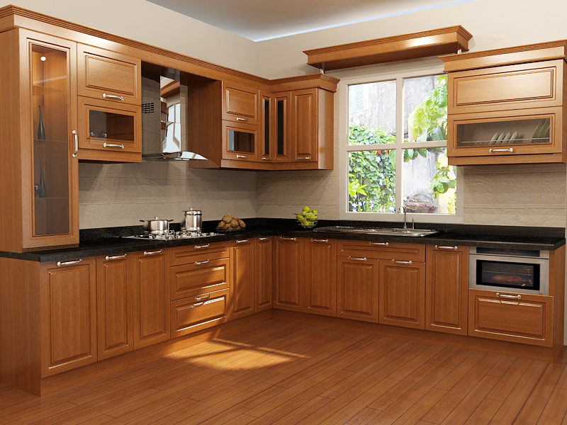 Wooden Kitchen Cabinet
