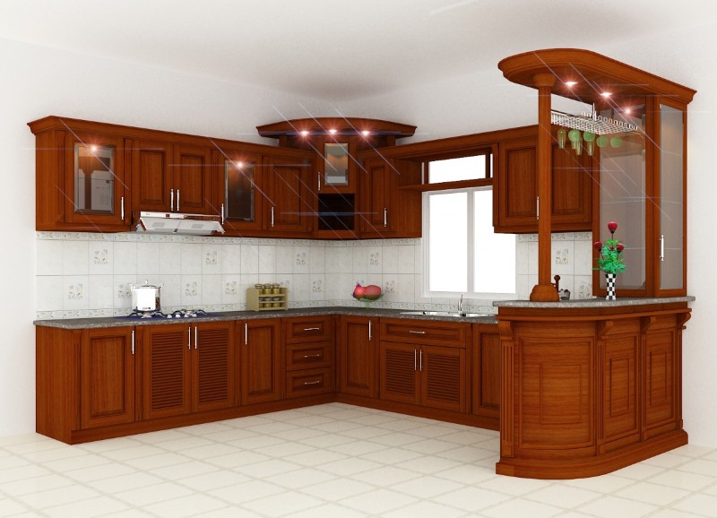 Wooden Kitchen Cabinet