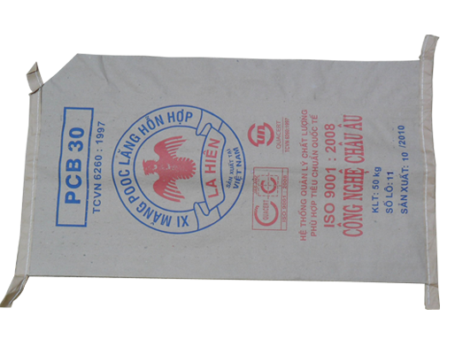 Kraft bag for cement