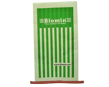 Paper bag with open top