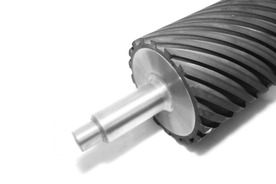 Grooved rollers